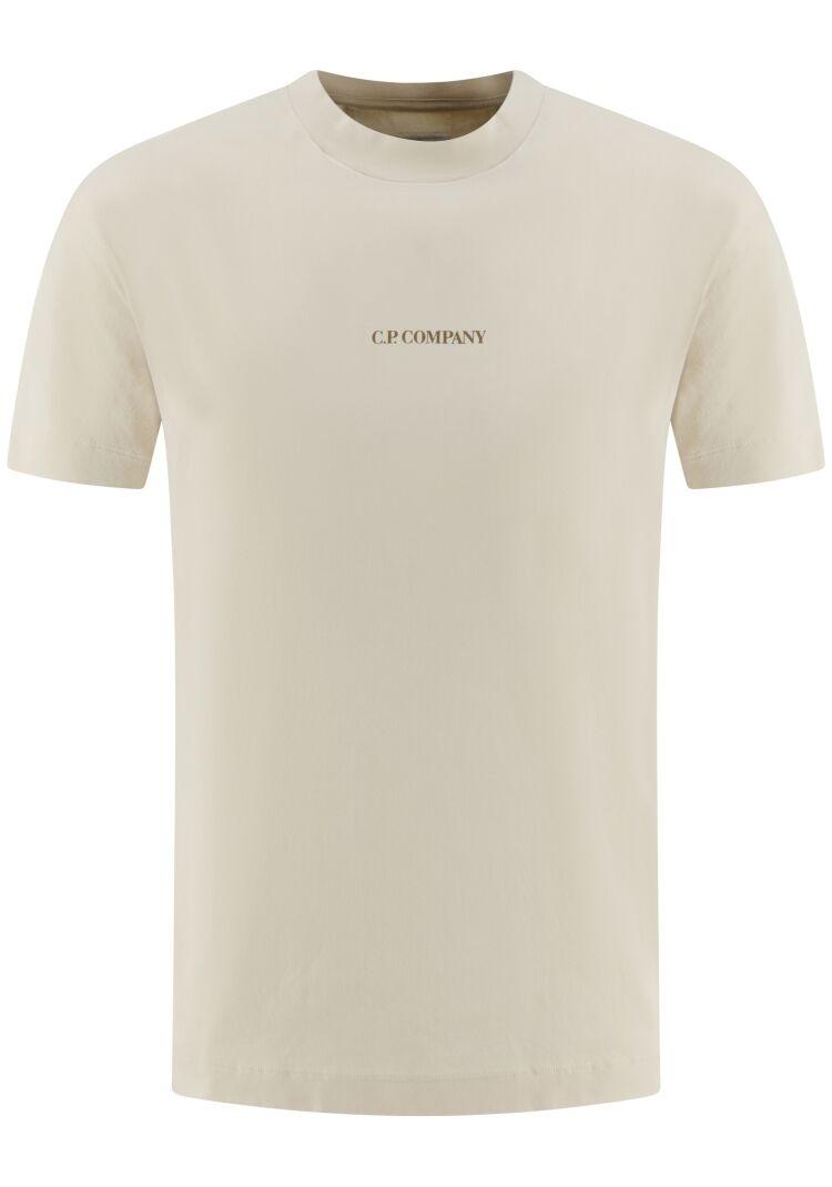 t-shirt sleeve logo 20CMTS087A 005100W 103 CP COMPANY 