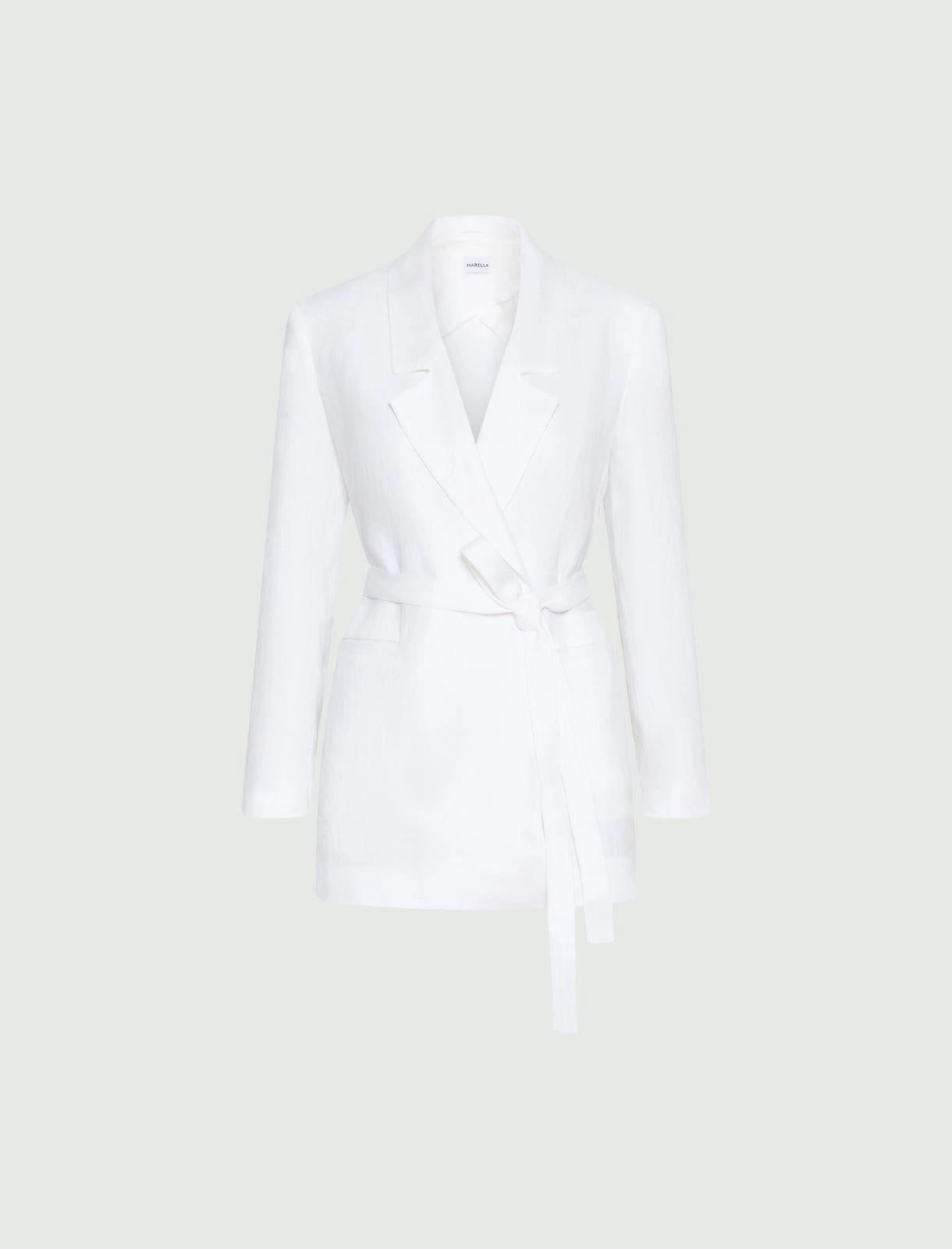 blazer in lino delavè MLLMODICO 001 MARella 
