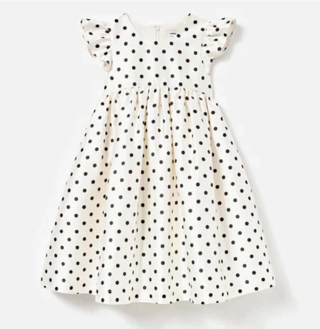 abito a pois 721M-C CREAM SELF-PORTRAIT 