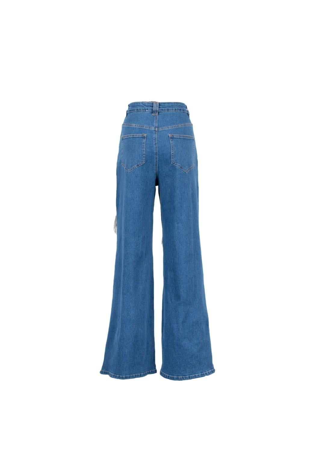 jeans denim con strass ASCIANO 100W5C9 DENIM ODI' ODI' 