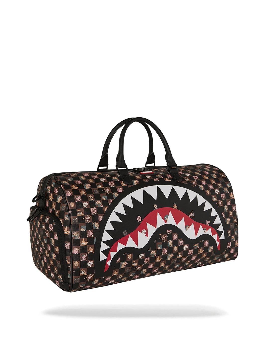 borsone peeking characters remix duffle 910D8906 NSZ SPRAYGROUND 