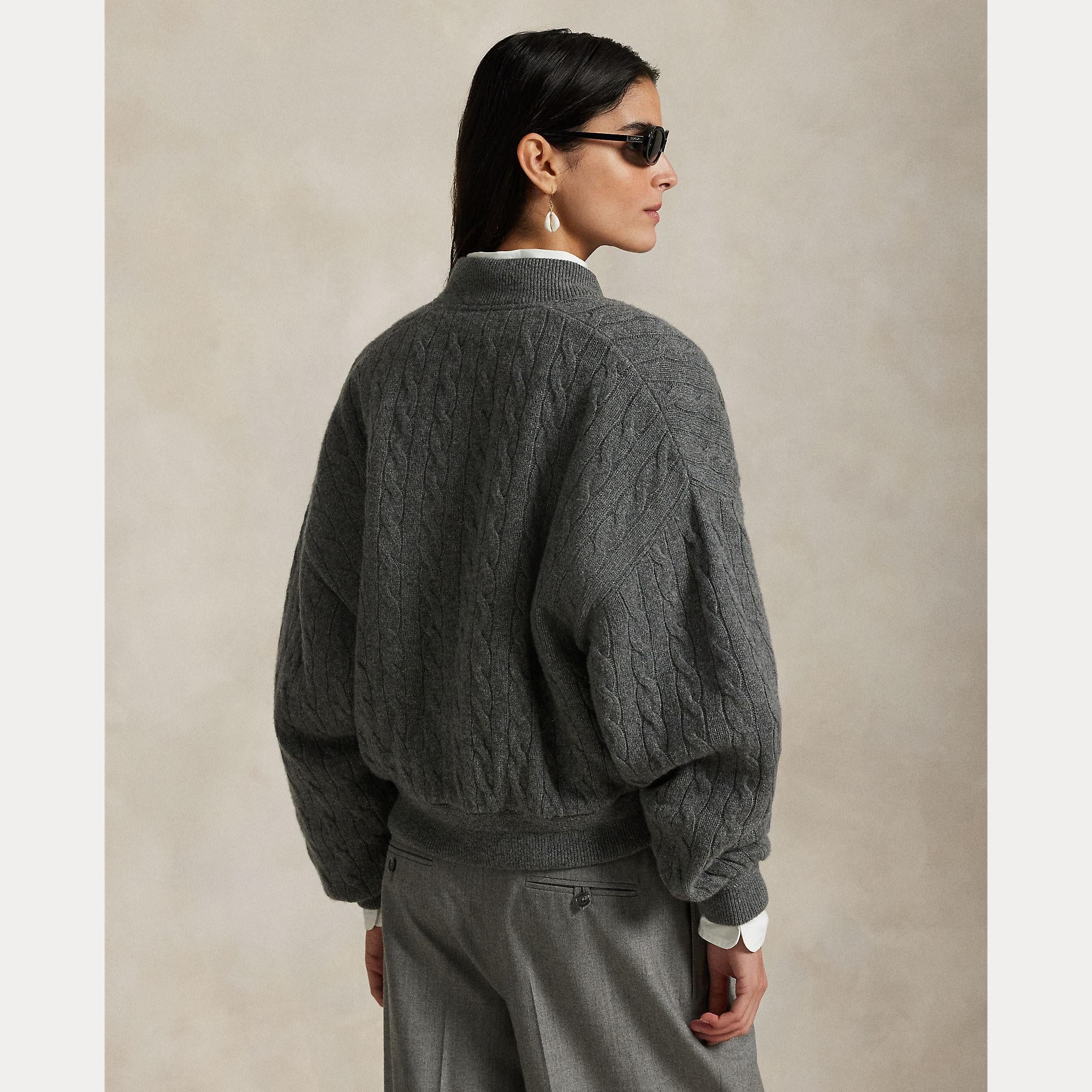 giacca bomber in lana e cashmere 211-966122 001 RALPH LAUREN POLO 