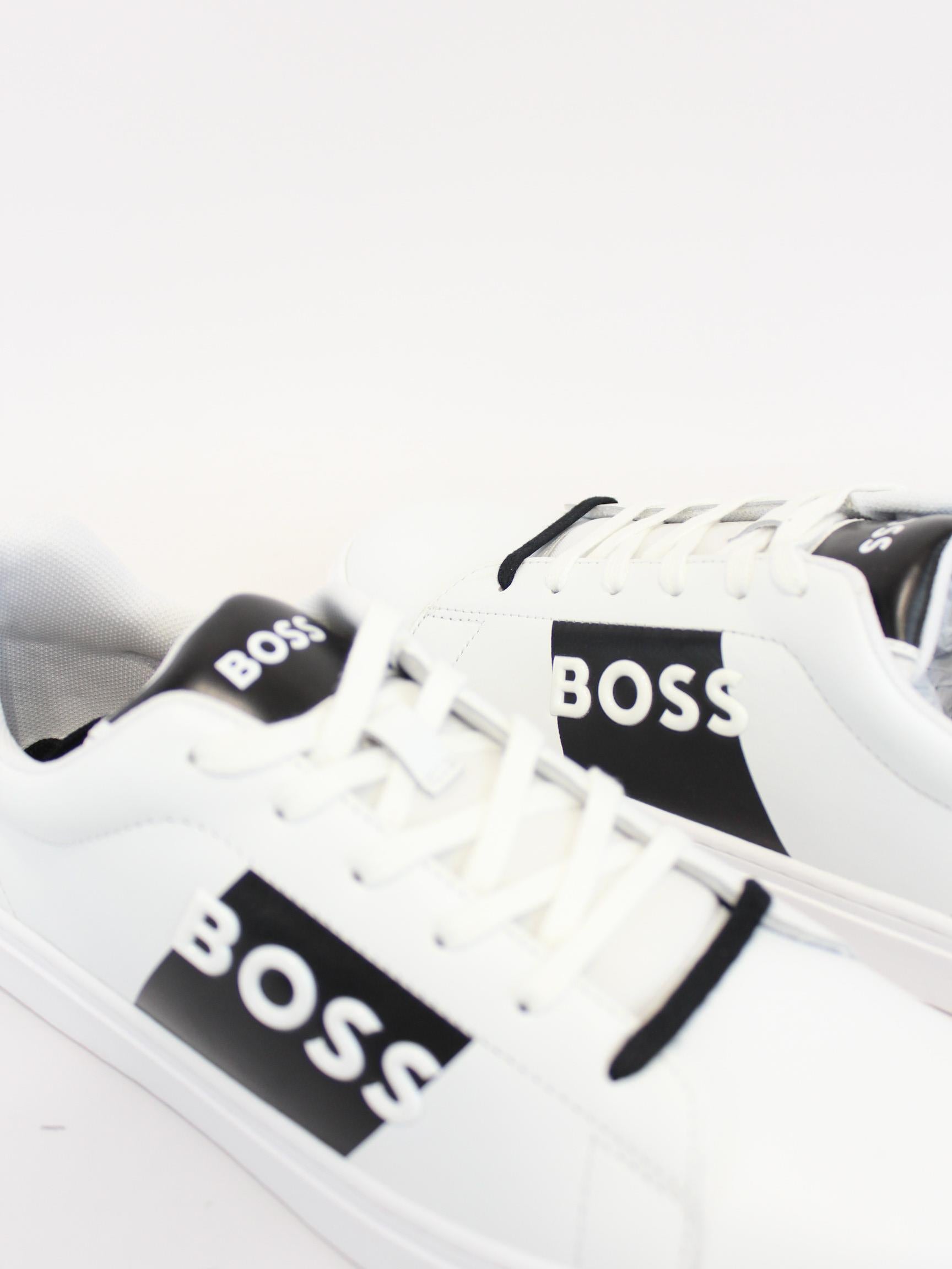 sneakers con banda logata J51650 10P BOSS 