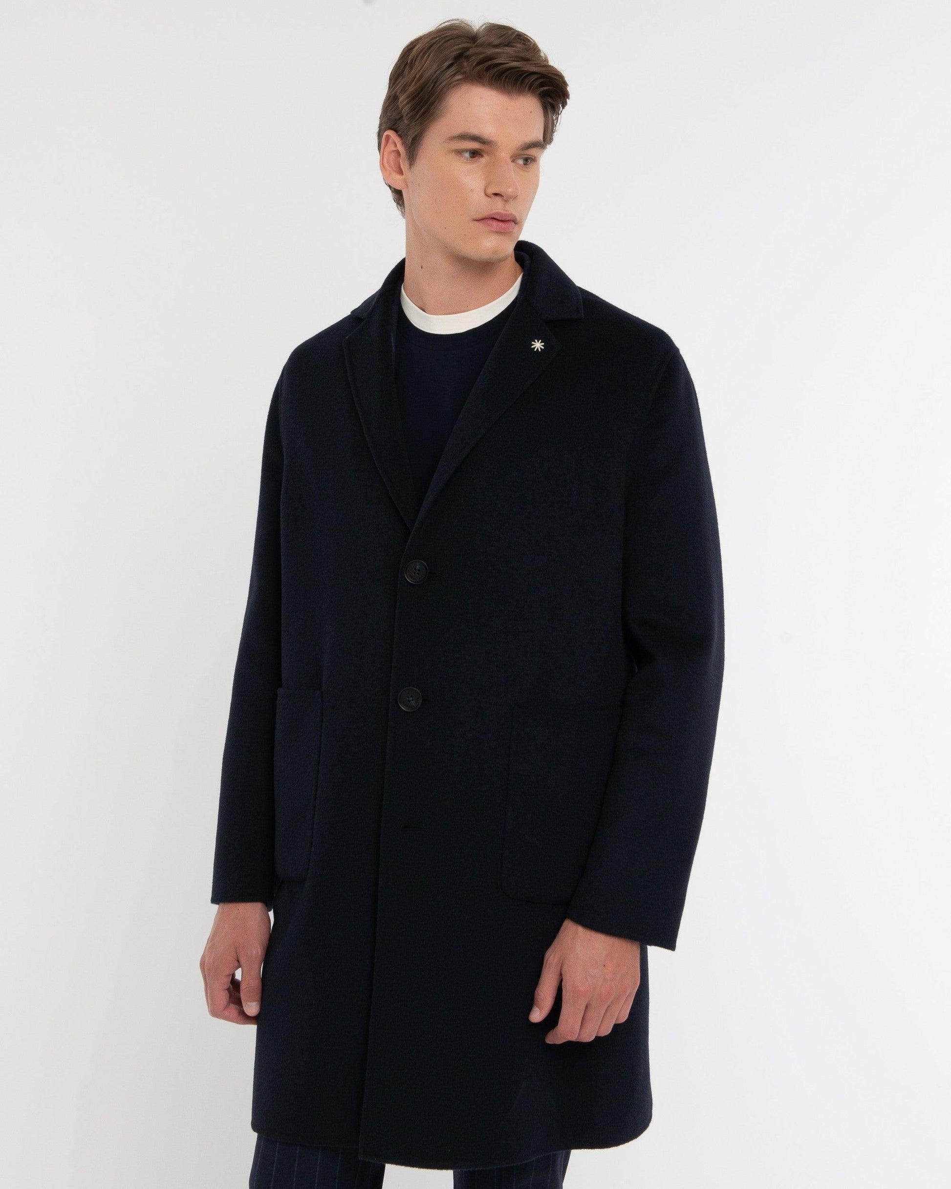 cappotto panno double misto lana 3932C4901C 253766 89 MANUEL RITZ 