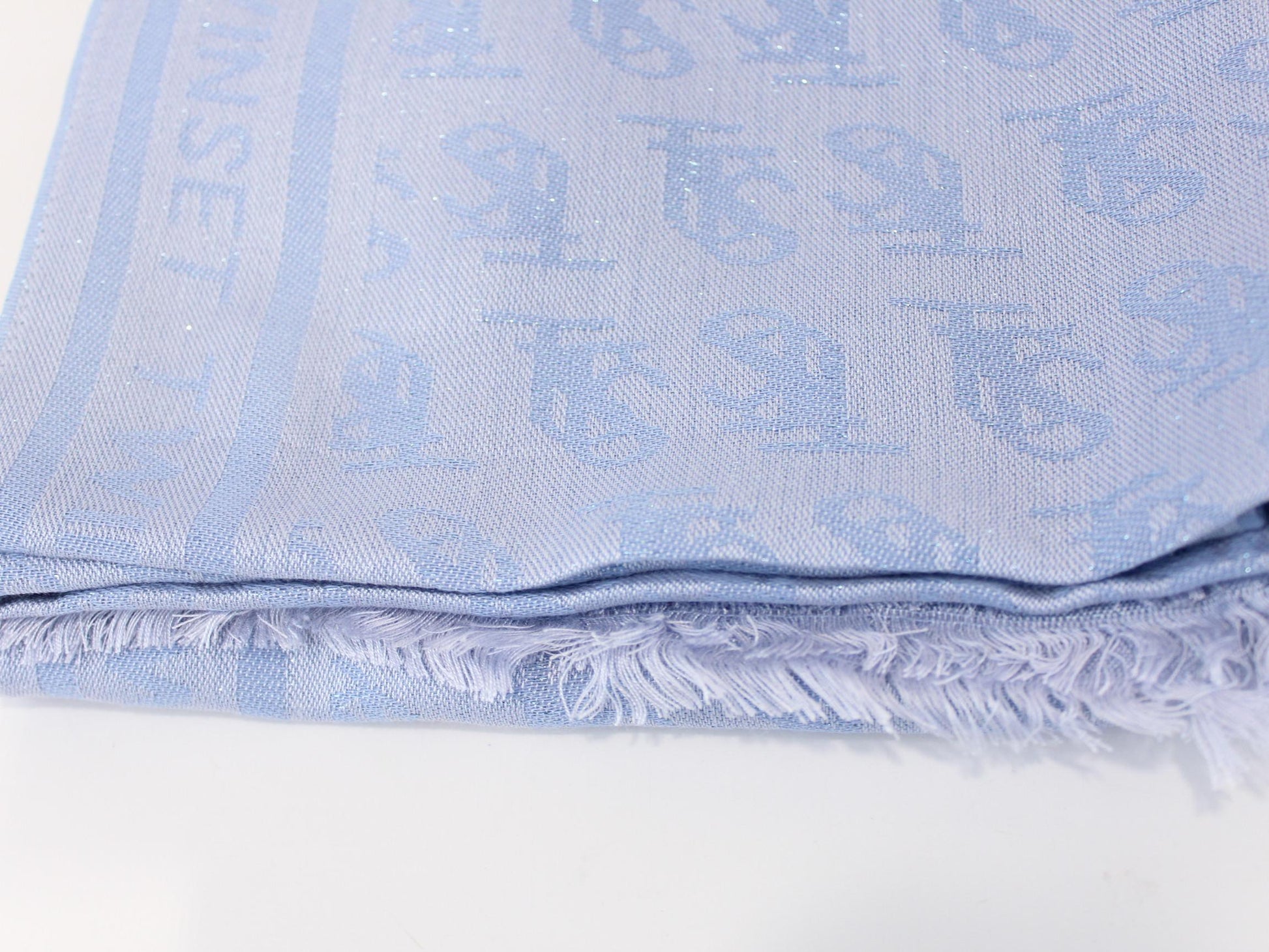 sciarpa con frange e inserti lurex 261TA4253 13269 TWINSET 