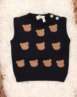 MAGLIFICIO DI VERONA gilet con teddy blu notte Blu