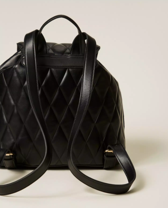 zaino trapuntato con tasche 261TB7280 00006 TWINSET 