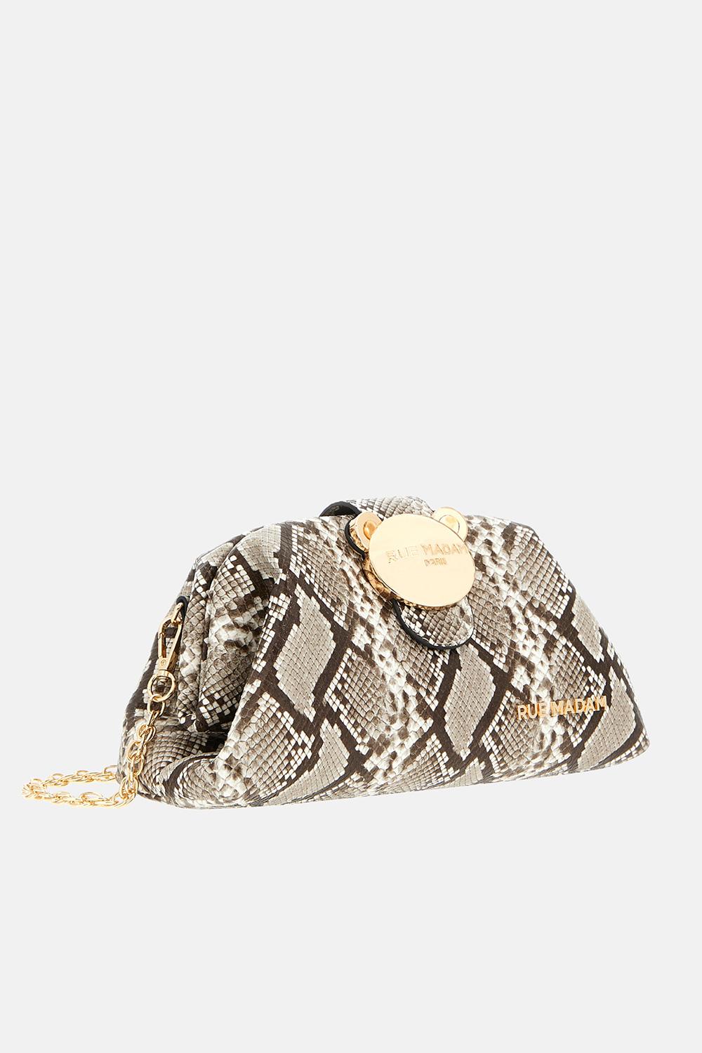 borsa the pouch exotique 1578THE POUCH ROCCIA RUE MADAM PARIS 