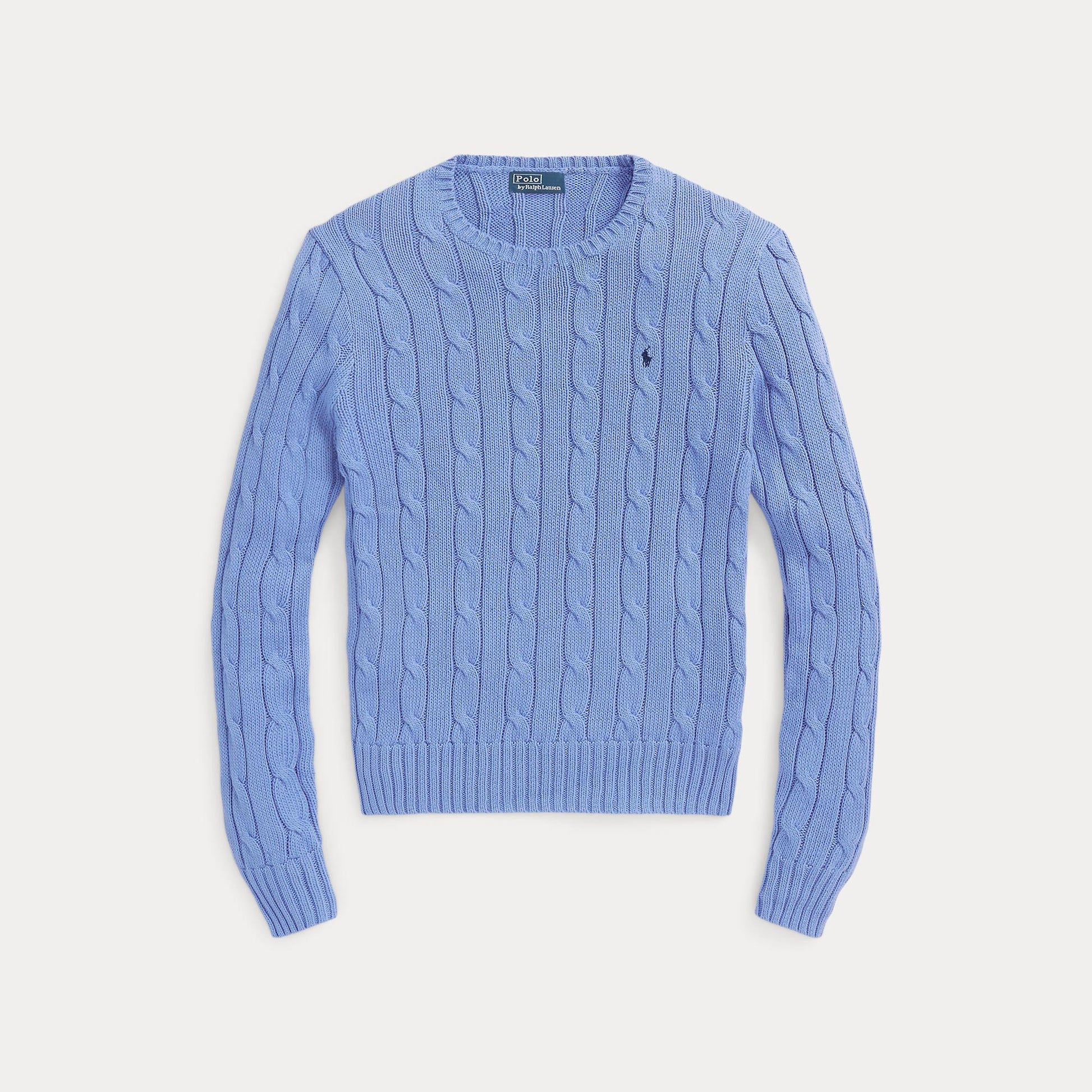 maglia girocollo a trecce 211-891640 003 RALPH LAUREN POLO 