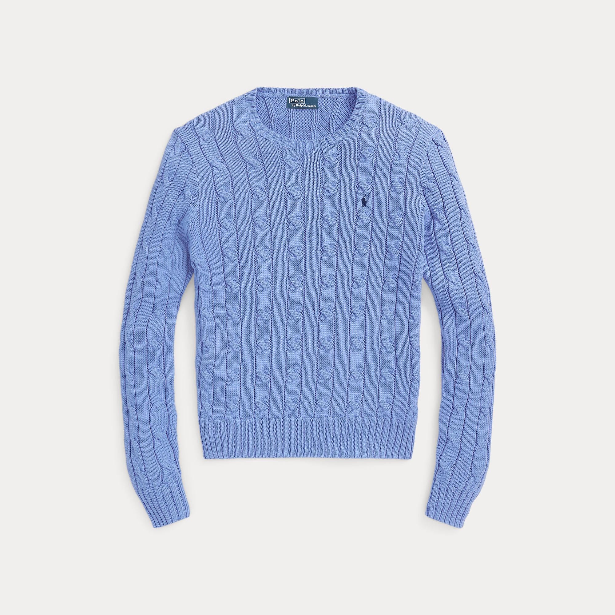 maglia girocollo a trecce 211-891640 003 RALPH LAUREN POLO 