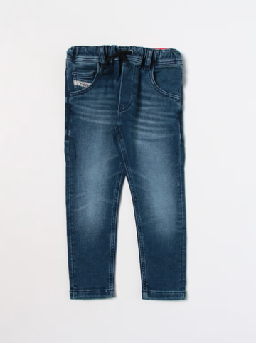 Jeans in denim con patch 00J3AJ KXBJD K01 DIESEL 