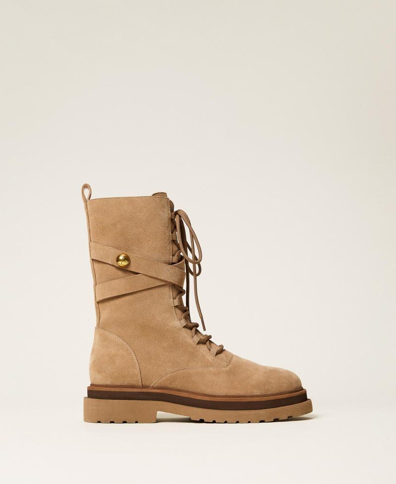 anfibio in pelle scamosciata 252TGT050 12538 TWINSET 