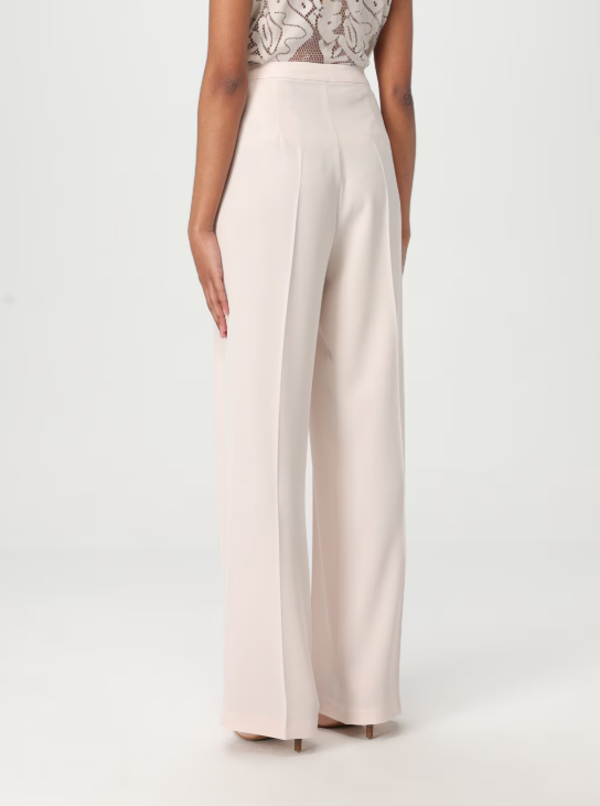 pantalone in crepe H.P1285.4244 NUDE HANITA 