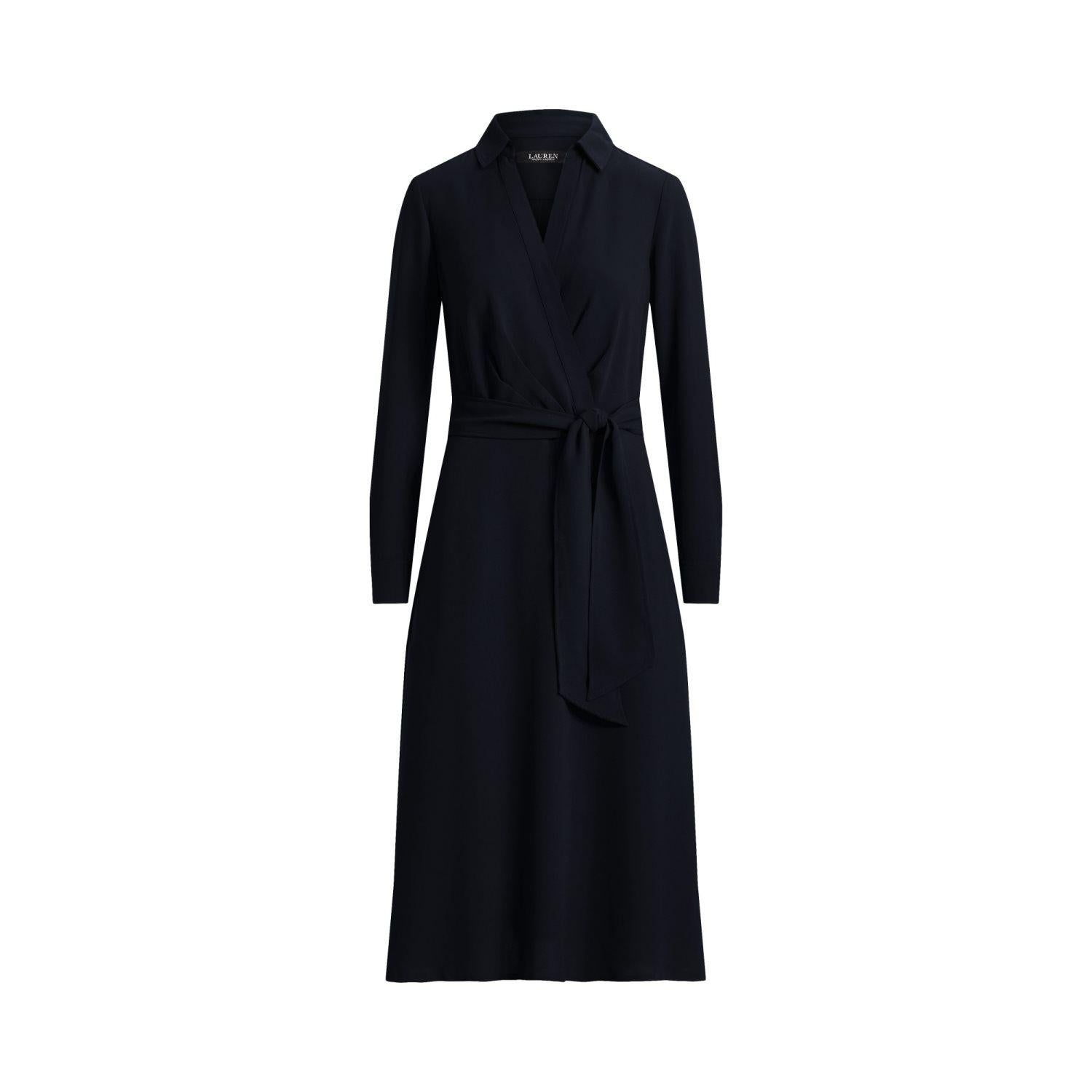 abito con scollo a V 250-853337 010 LAUREN RALPH LAUREN 