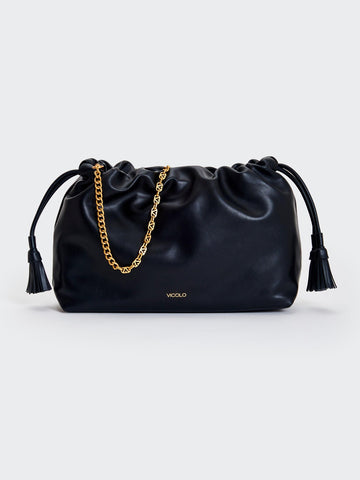 borsa tassel XAB0034 A 99 NERO VICOLO 