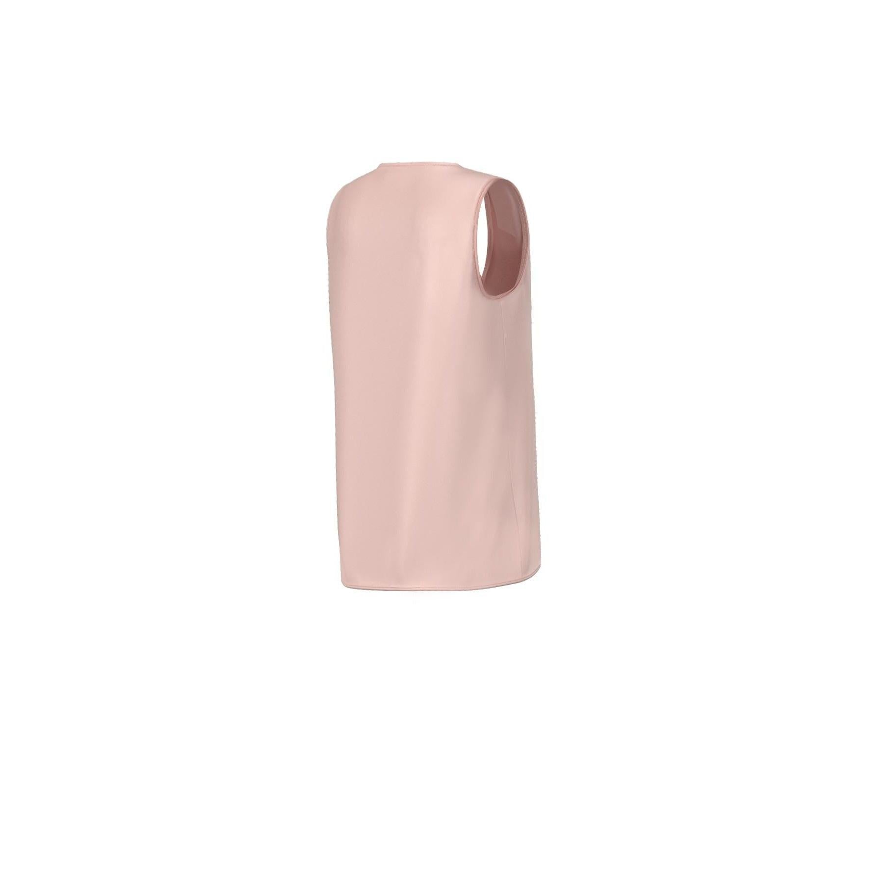 Top in raso con dettagli georgette EMMCOTTAGE 002 EMME MARELLA 