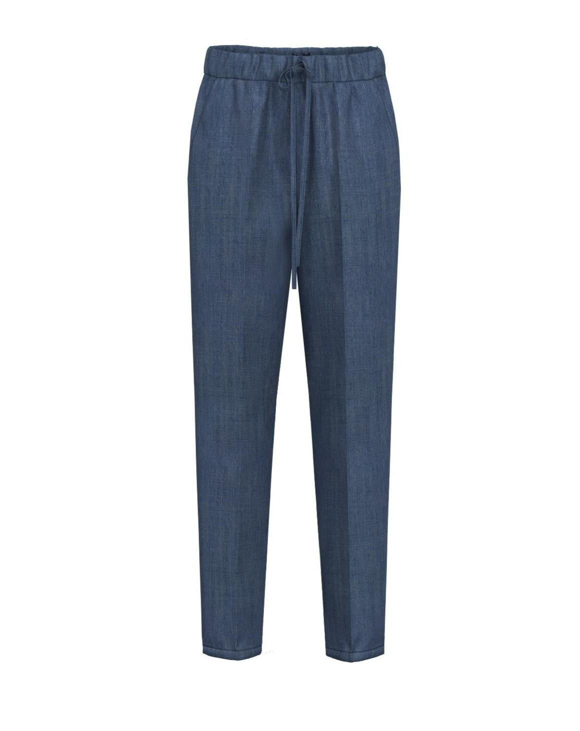 pantalone in denim chambray MEDINA 001 EMME MARELLA 