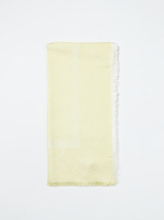 kefiah jacquard con logo oval t 241TA4400 11295 TWINSET 