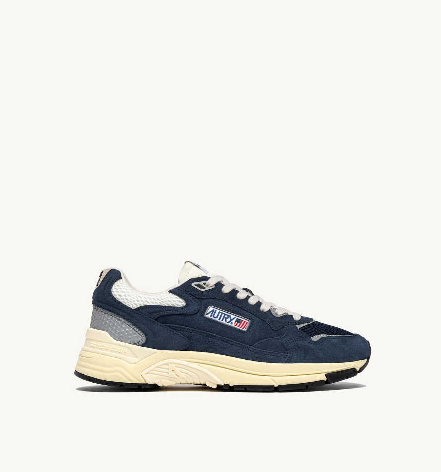 sneakers hyperway HYLMUM01 BLUE/SILVER AUTRY 