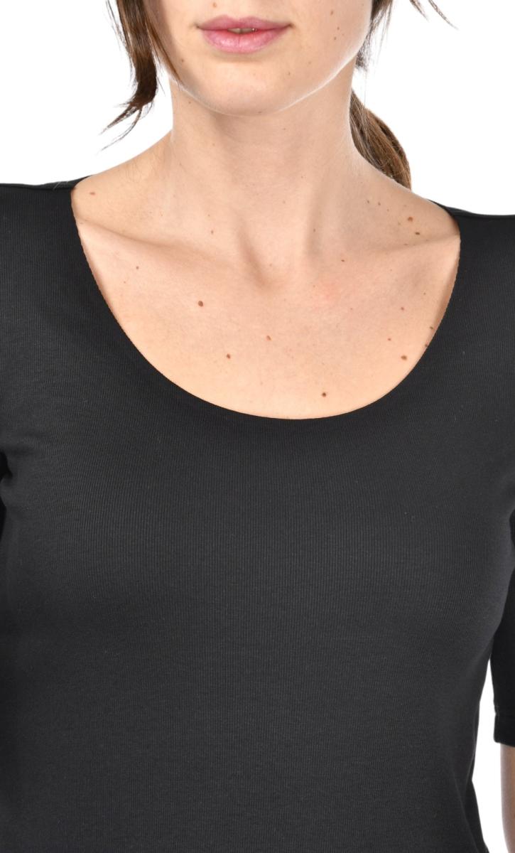 t-shirt con ampio scollo 60271 80302 099 GRAN SASSO 