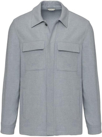 giacca overshirt in flanella di lana 3932G2441X 253600 96 MANUEL RITZ 
