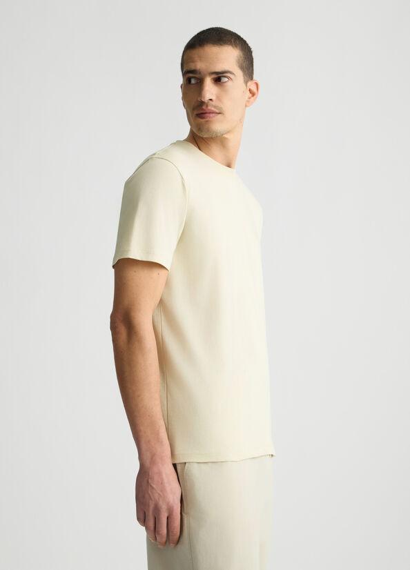 t-shirt basic con logo QA5145J4819 46305 liU JO 