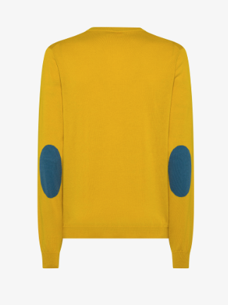 maglioncino con logo K35110 GIALLO SUN68 
