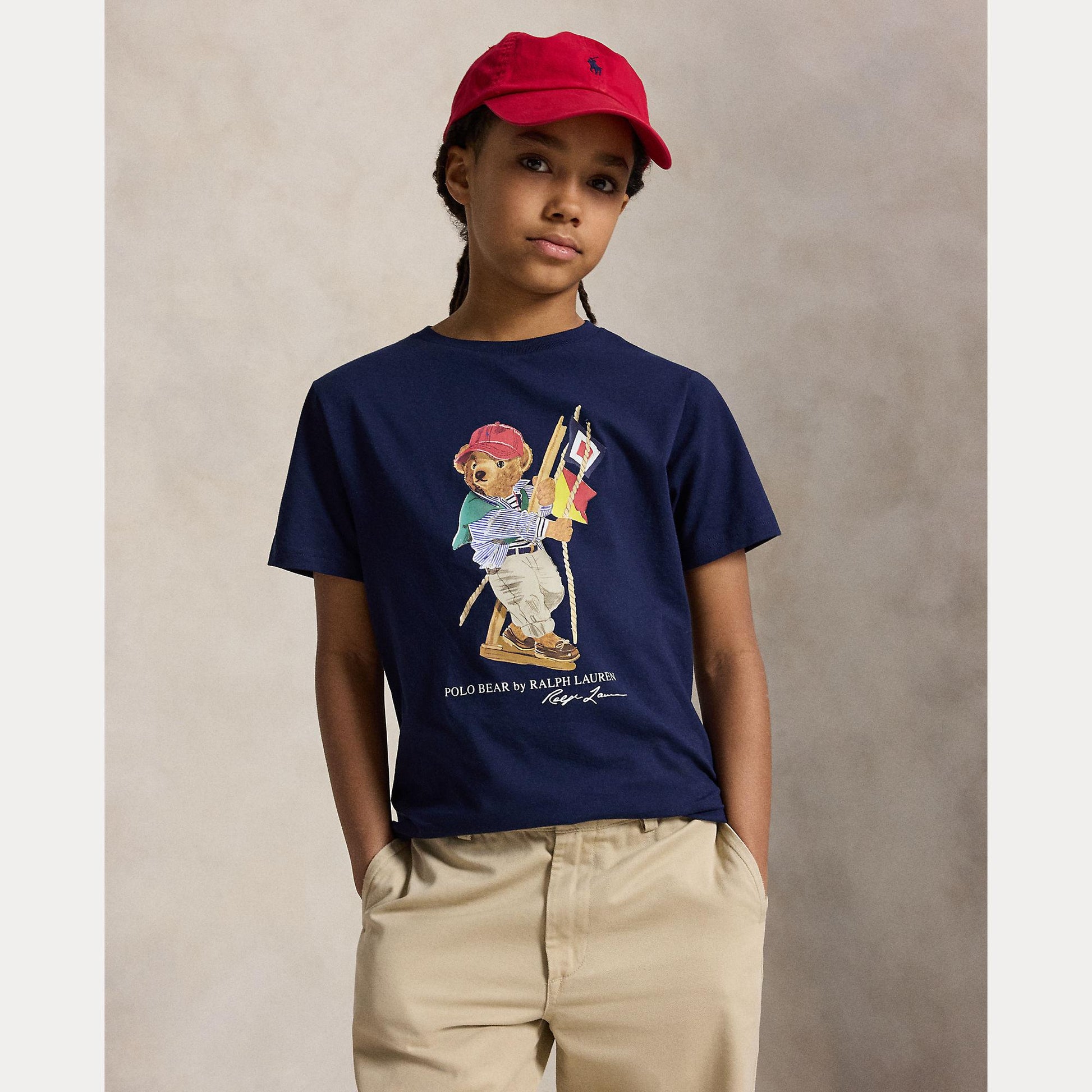t-shirt bimbo polo bear 323-A12428 002 RALPH LAUREN POLO 