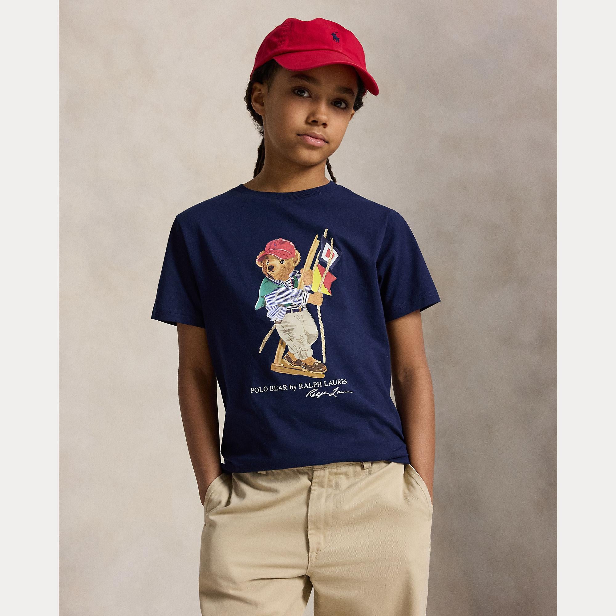 t-shirt bimbo polo bear 323-A12428 002 RALPH LAUREN POLO 