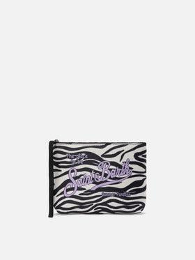 pochette zebra ALINE ZEBRA 03322 MC2 SAINT BARTH 