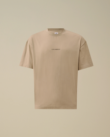 t-shirt sleeve logo 20CMTS087A 005100W 904 CP COMPANY 