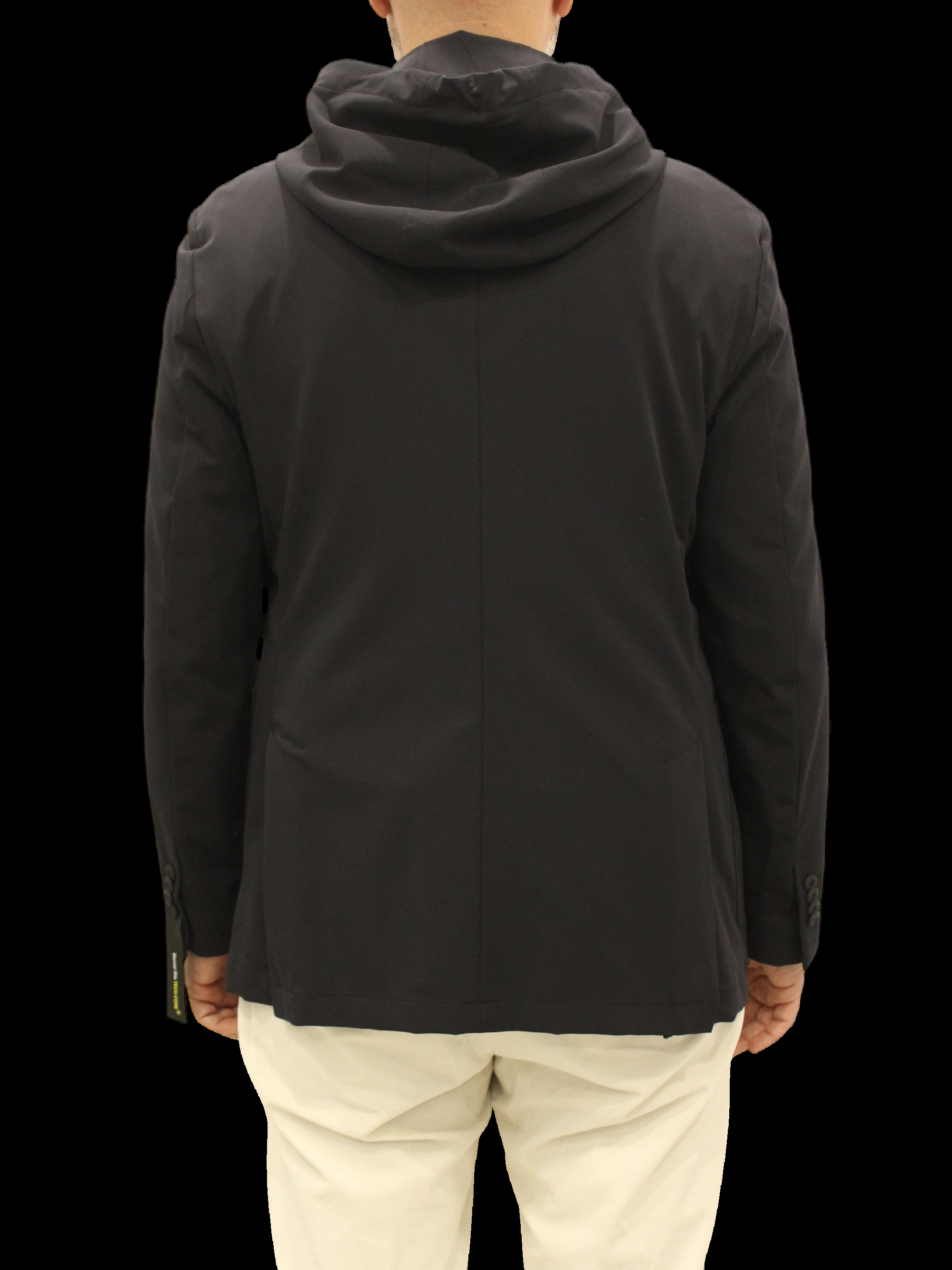 giacca in tessuto tecnico con cappuccio 3932G5003C 253759 99 MANUEL RITZ 