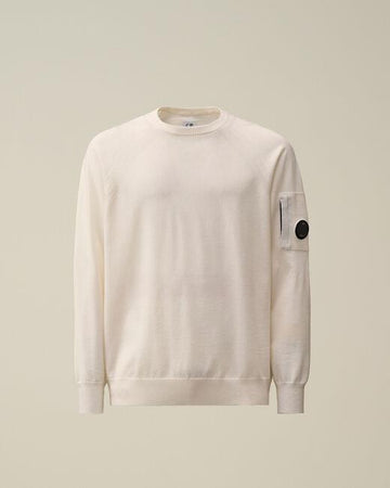 maglia in lana merino 17CMKN049A 005528A 103 CP COMPANY 