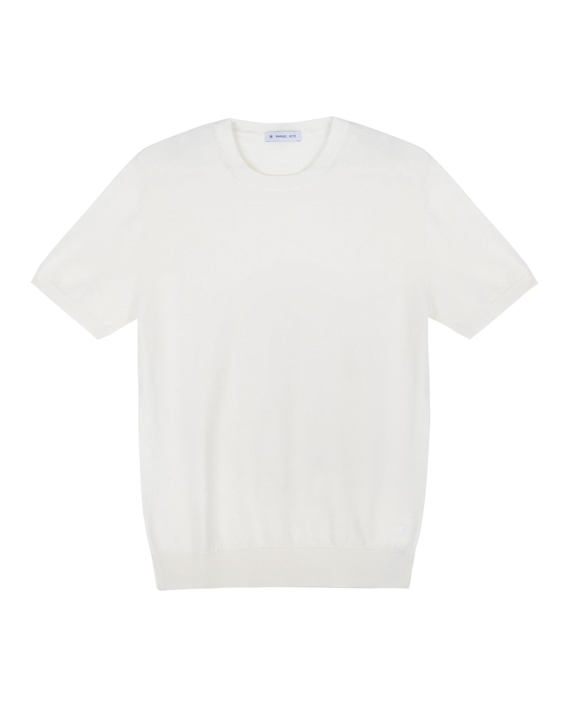 t-shirt in cotone manuel ritz 4032M503 263310 02 MANUEL RITZ 