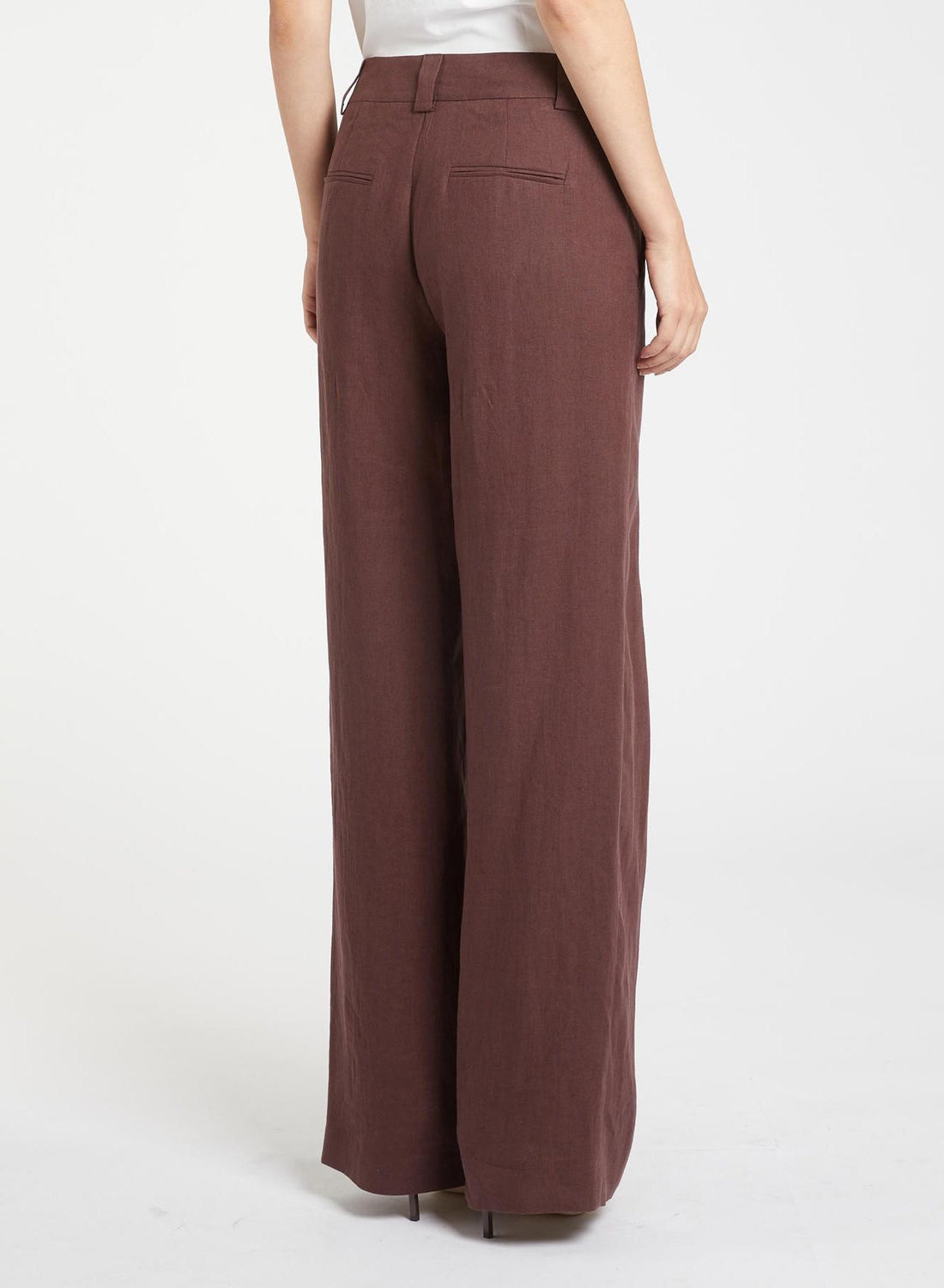 pantalone in lino MLLRETE 003 MARella 