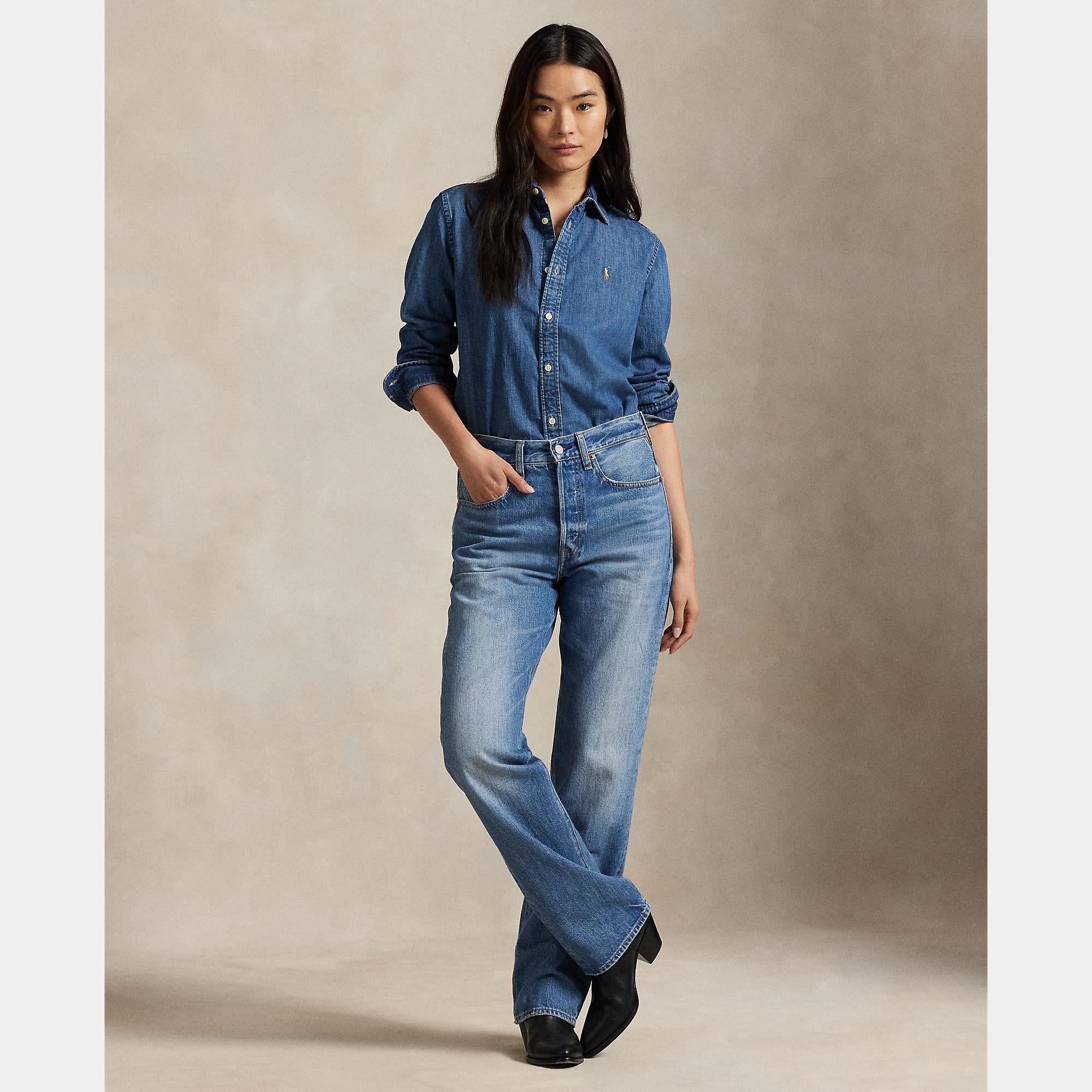 camicia in denim 211-969458 001 RALPH LAUREN POLO 