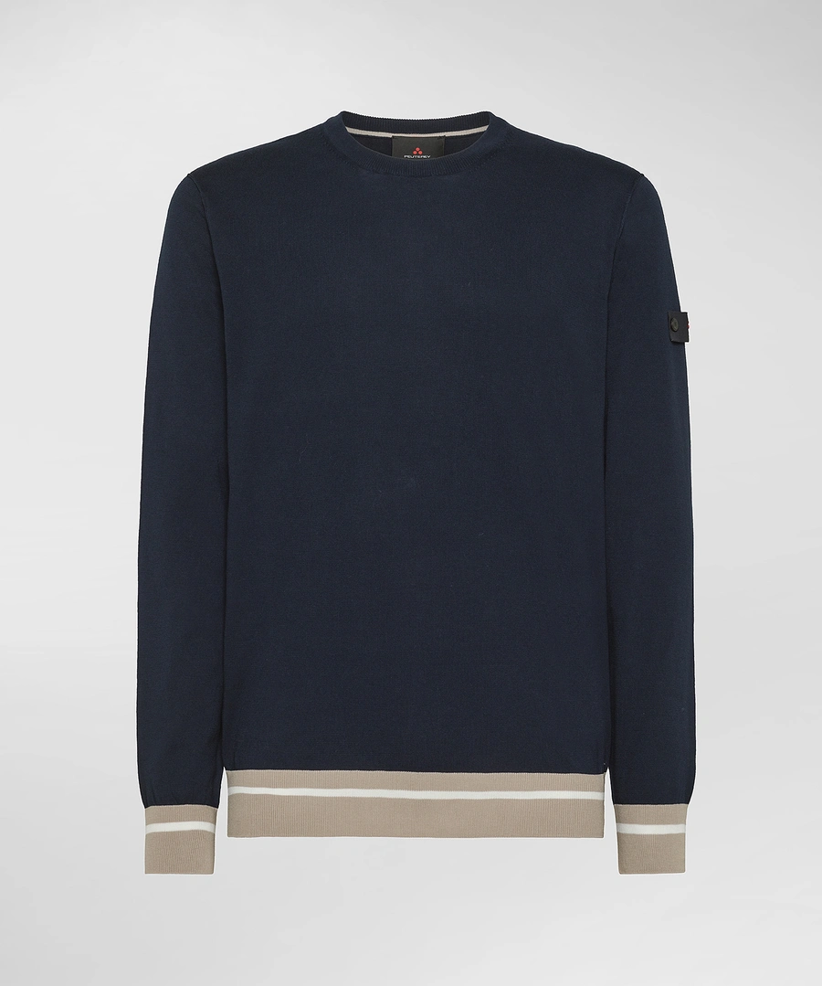 maglia con dettagli rigati GHISALLO RIG 215AT PeUTEREY 