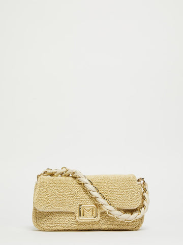 Borsa le muse effetto rafia MLAEMILY1 001 MARella ACCESSORI 