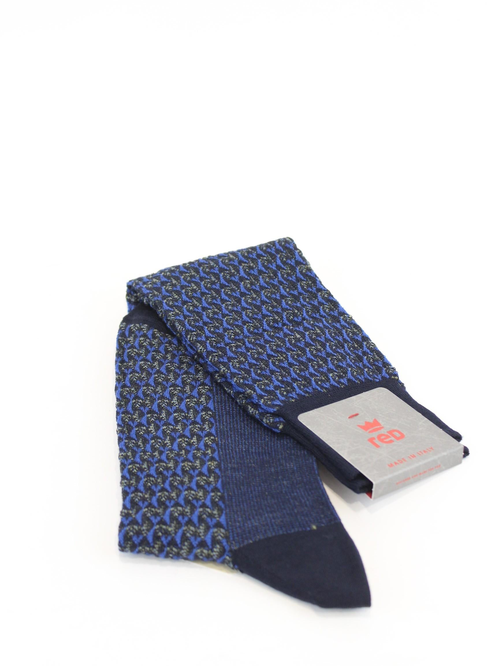 calze lunghe in lana 63328G V4891 RED 