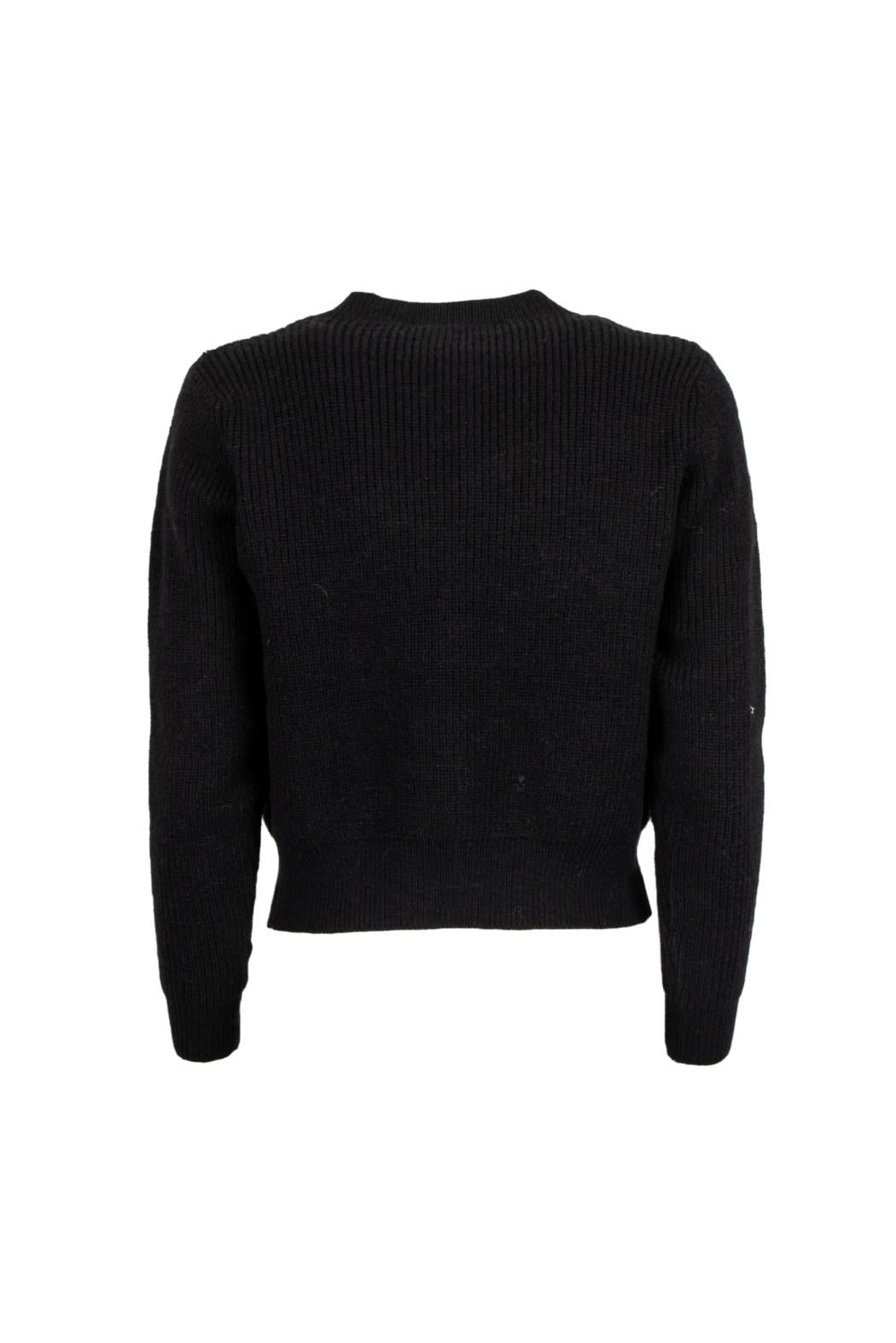 cardigan nero gioiello LASA 060W5D6 NERO ODI' ODI' 