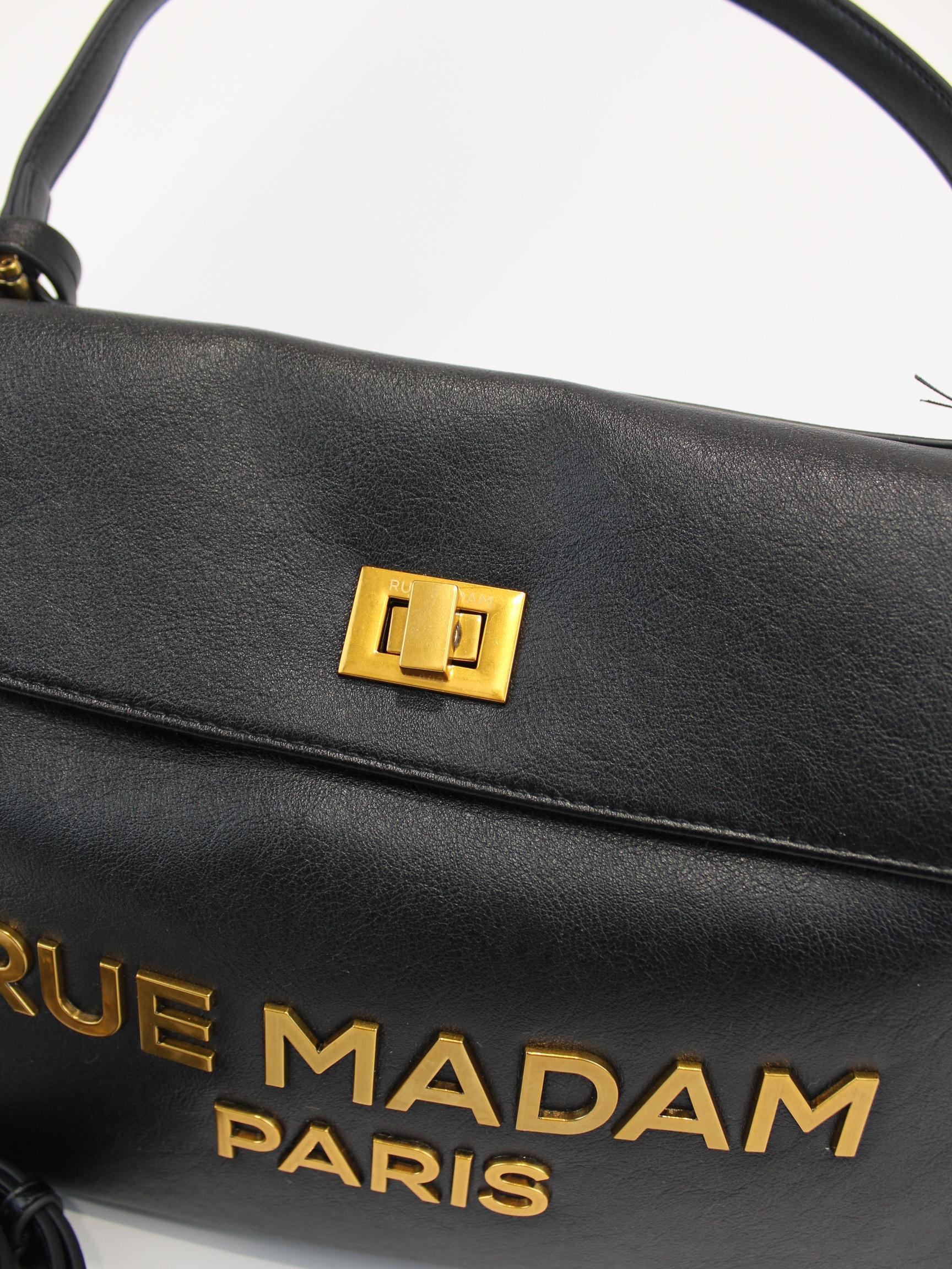 borsa les jour xl 1488 BLACK RUE MADAM PARIS 