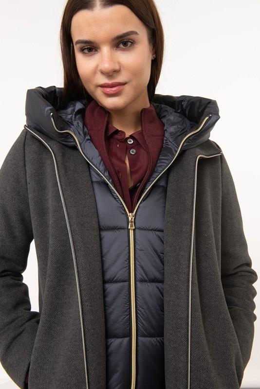 giaccone in panno soft imbottito BACIO 011 EMME MARELLA 