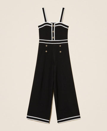 tuta in maglia 261GJ3072 11656 TWINSET GIRL 