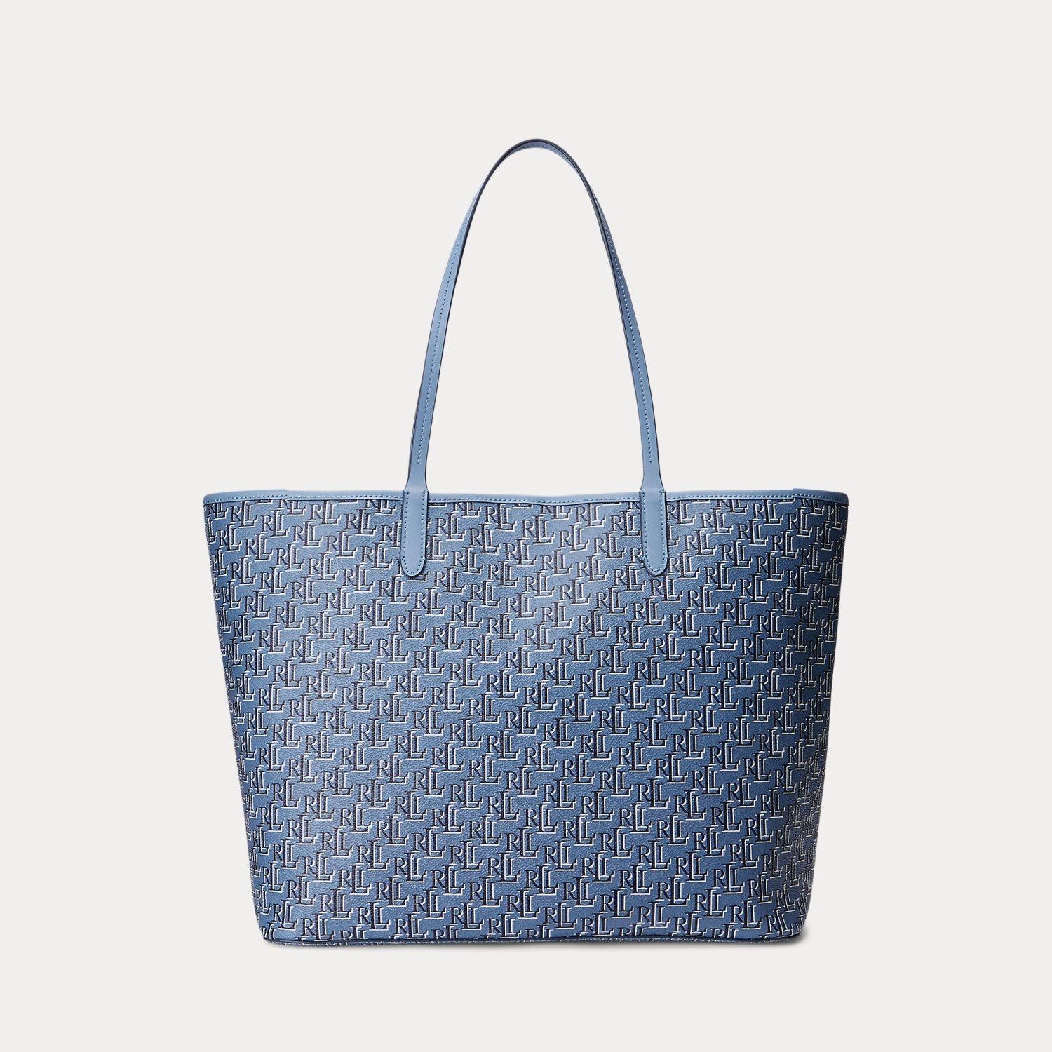 Borsa media con logo all over 431-871752 020 LAUREN RALPH LAUREN 
