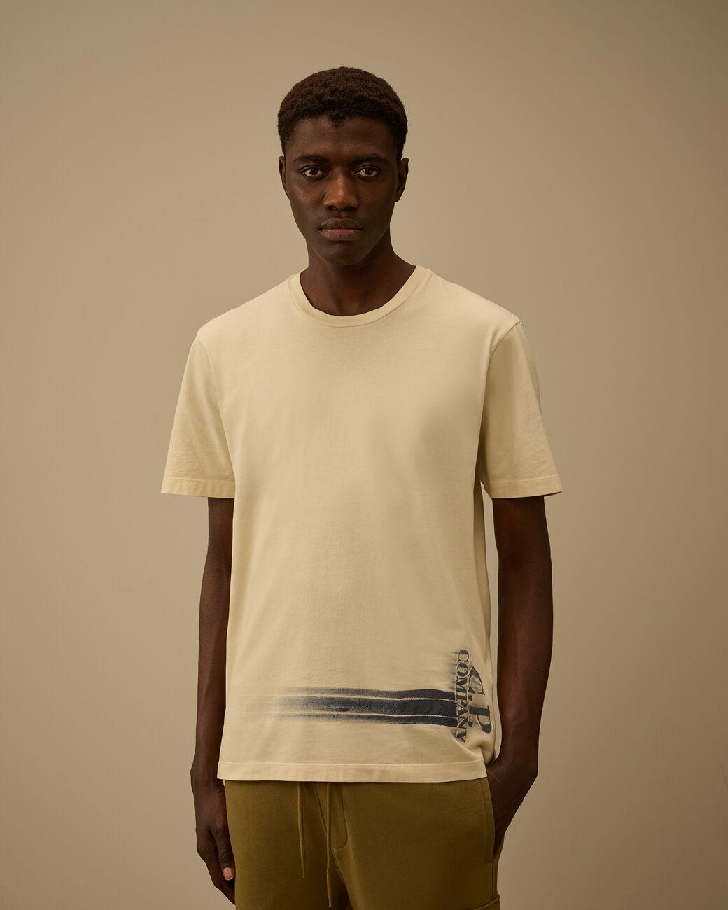 t-shirt bottom logo 20CMTS293A 005431G 114 CP COMPANY 