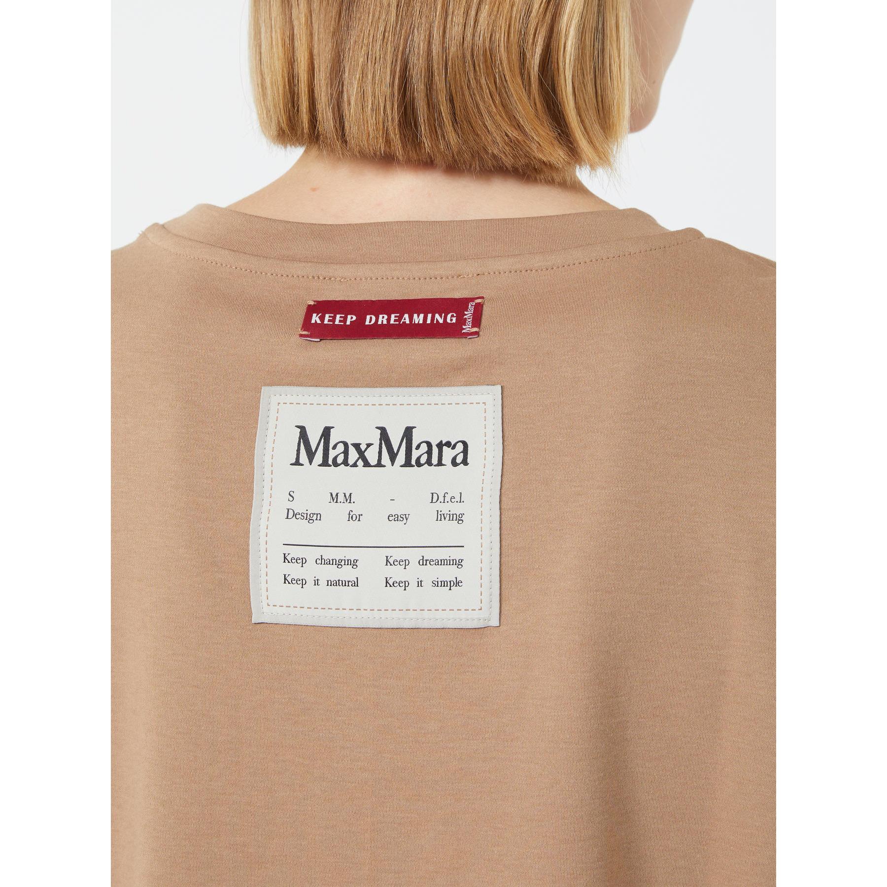 t-shirt con patch GEMMA 006 S MAXMARA 