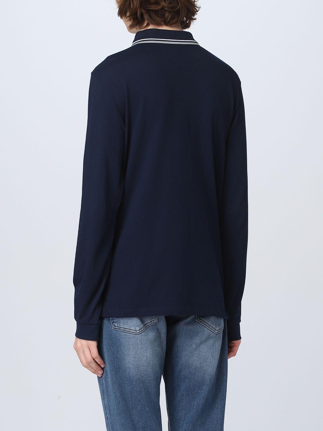 Polo maniche lunghe PEU4691 99011991 209 PeUTEREY 