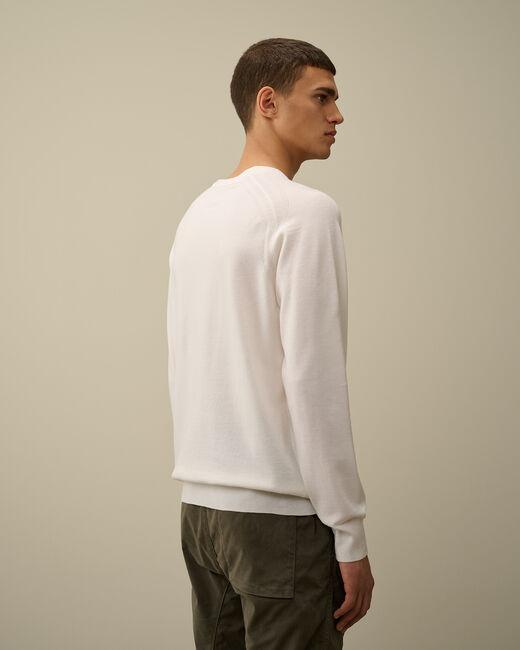 maglia in lana merino 17CMKN049A 005528A 103 CP COMPANY 