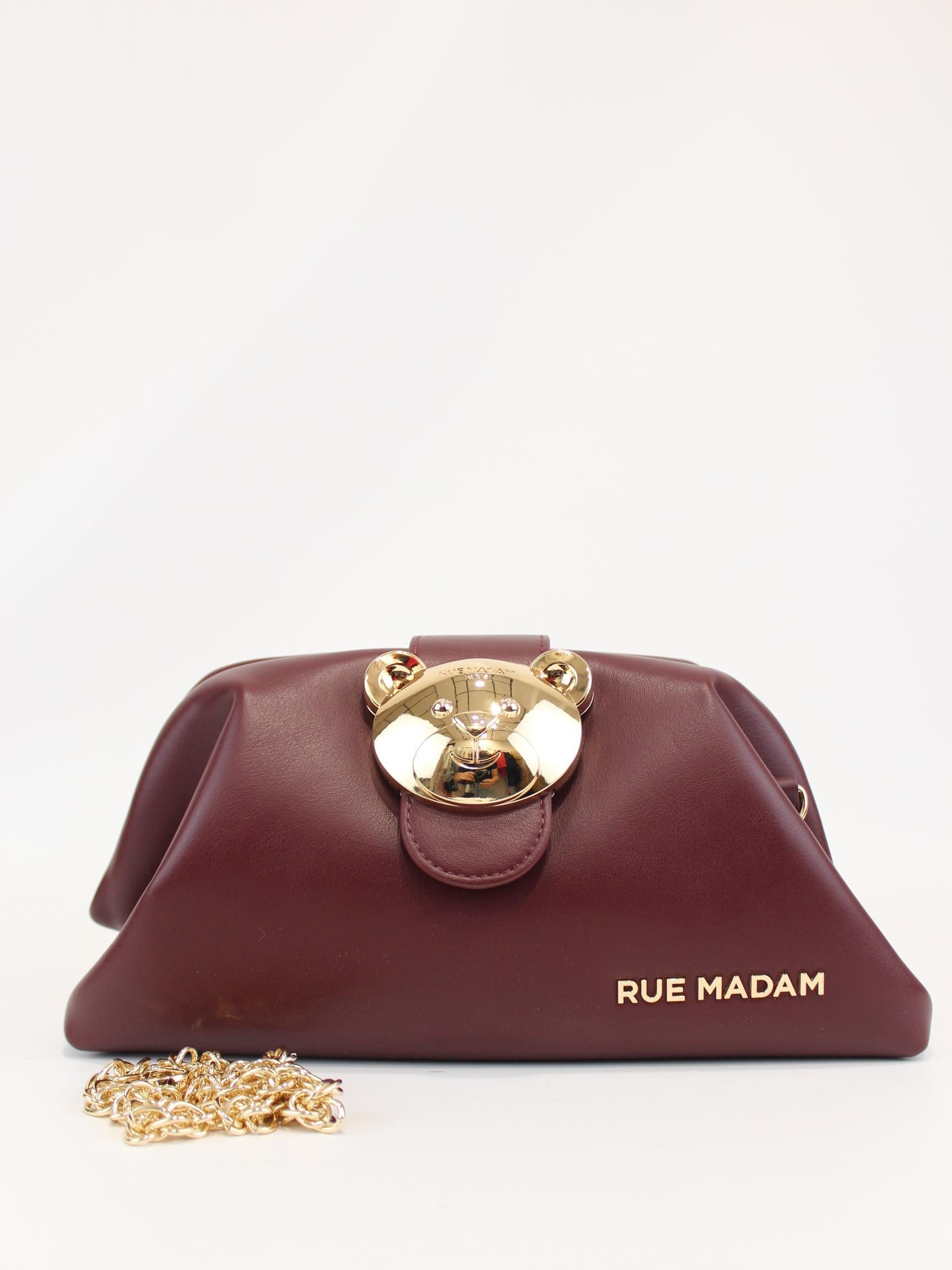borsa the pouch orsetto 1487 WINE RUE MADAM PARIS 