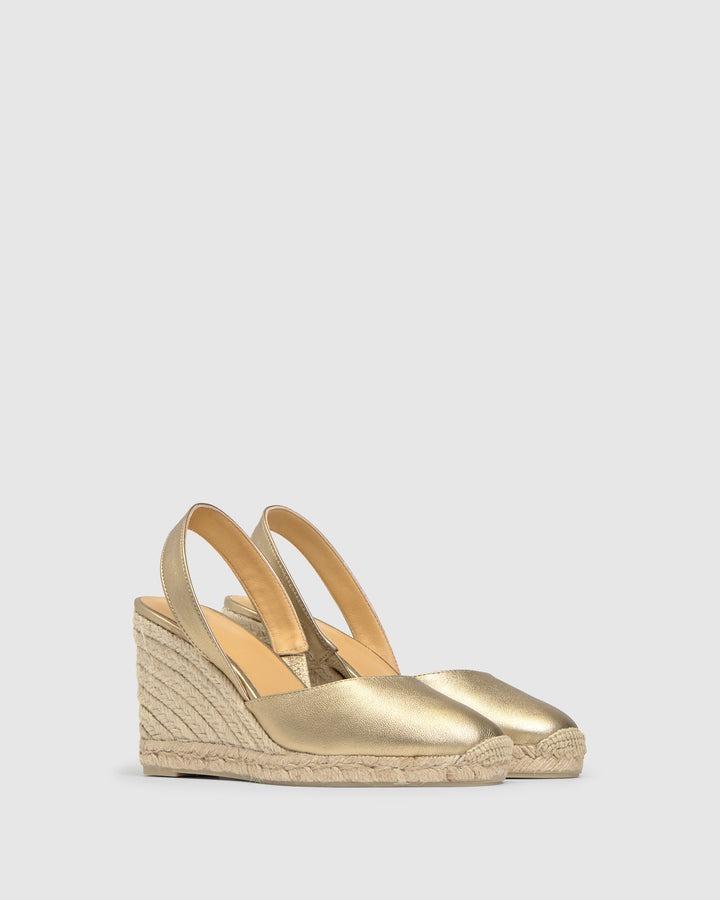 espadrillas slingback carissa 023428 3000 ORO CASTANER 